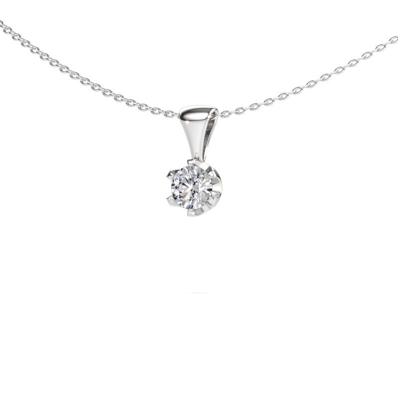Kette Fran 585 Weißgold Lab-grown Diamant 0.50 crt