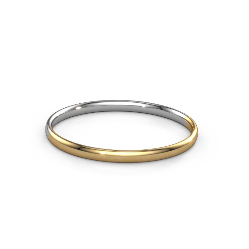 Slavenarmband Jane 5mm 585 witgoud