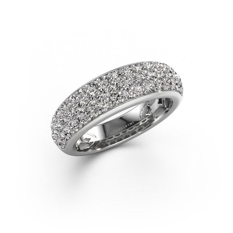 Ring Emely 8 585 white gold lab grown diamond 1.316 crt