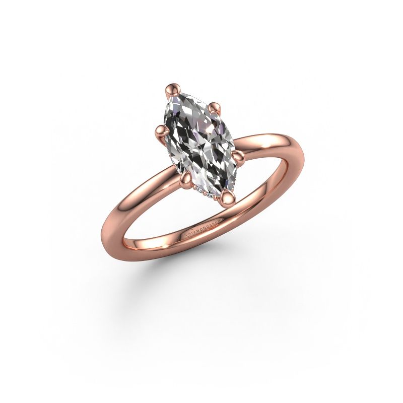 Verlobungsring Simone MRQ 2 585 Roségold Diamant 1.306 crt
