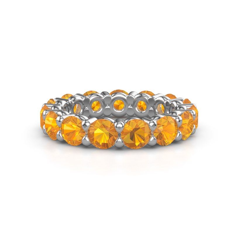 Bild von Ring heddy rnd 4.2<br/>950 Platin<br/>Citrin 4.2 mm