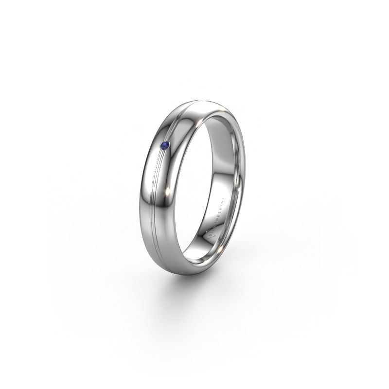 Wedding ring WH2142L34A 950 platinum sapphire ±4x1.7 mm