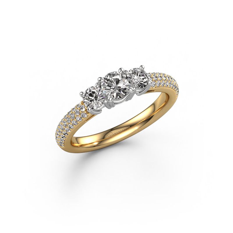 Image of Engagement Ring Marielle Rnd<br/>585 gold<br/>Diamond 0.97 Crt