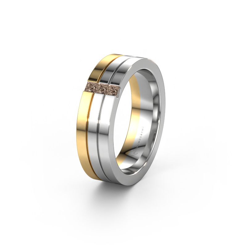 Alliance WH0428L16BP 585 or blanc diamant brun ±6x2 mm