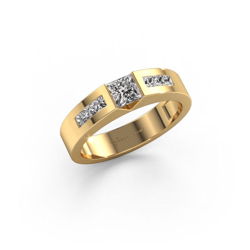 Engagement ring Arlena 2 585 gold zirconia 4 mm