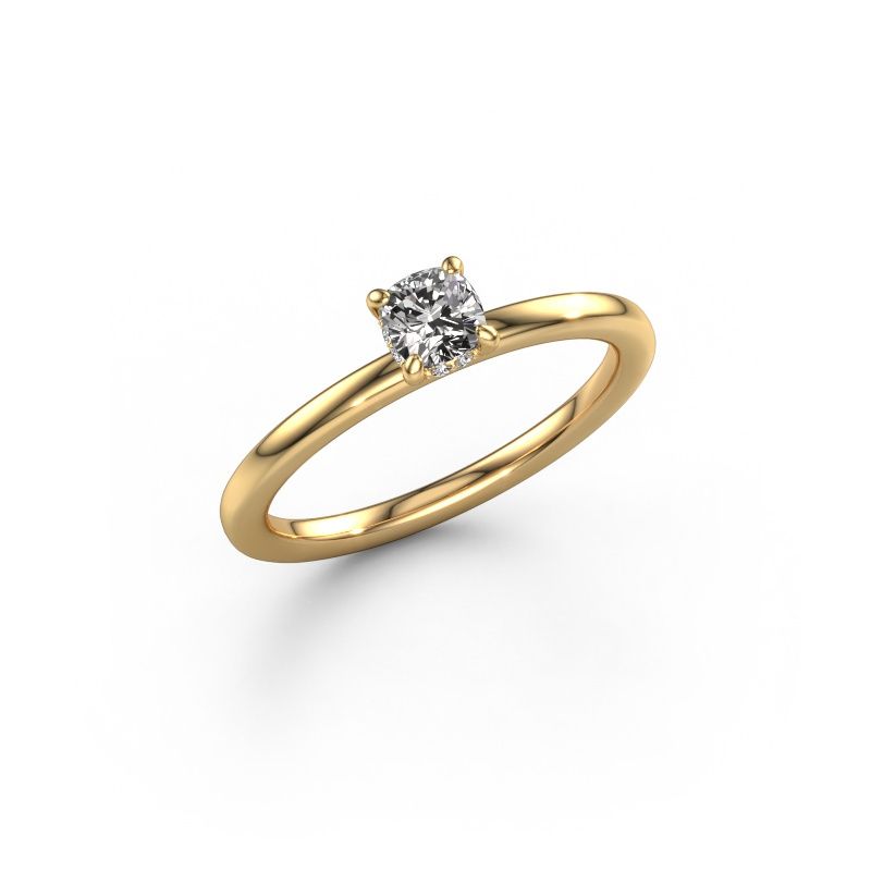 Bague de fiançailles Simone CUS 2 585 or jaune diamant 1.36 crt