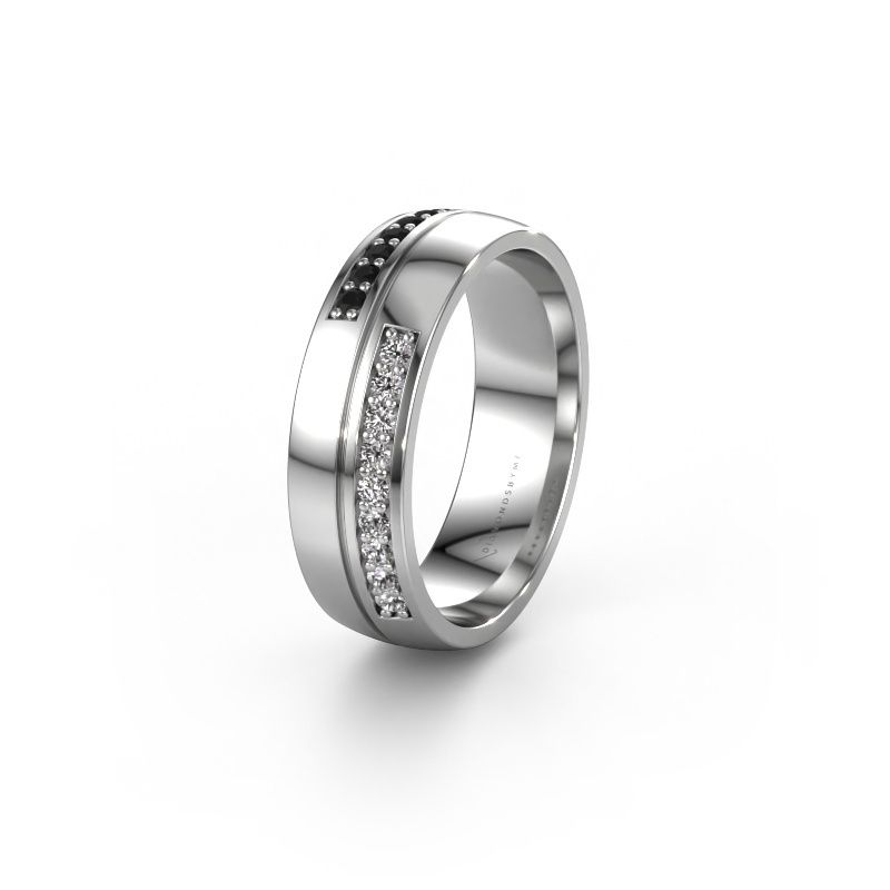 Ehering WH0213L26AP 950 Platin Schwarz Diamant ±6x1.7 mm