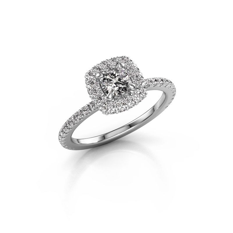 Image of Engagement ring Talitha CUS 585 white gold diamond 1.134 crt