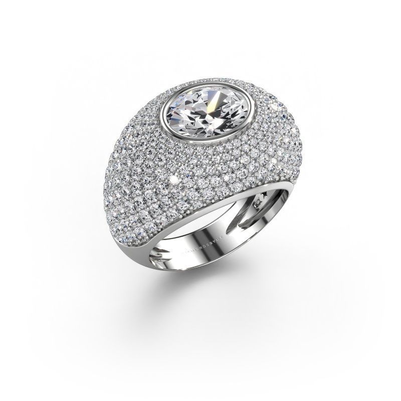 Ring Armida 950 platina diamant 1.80 crt