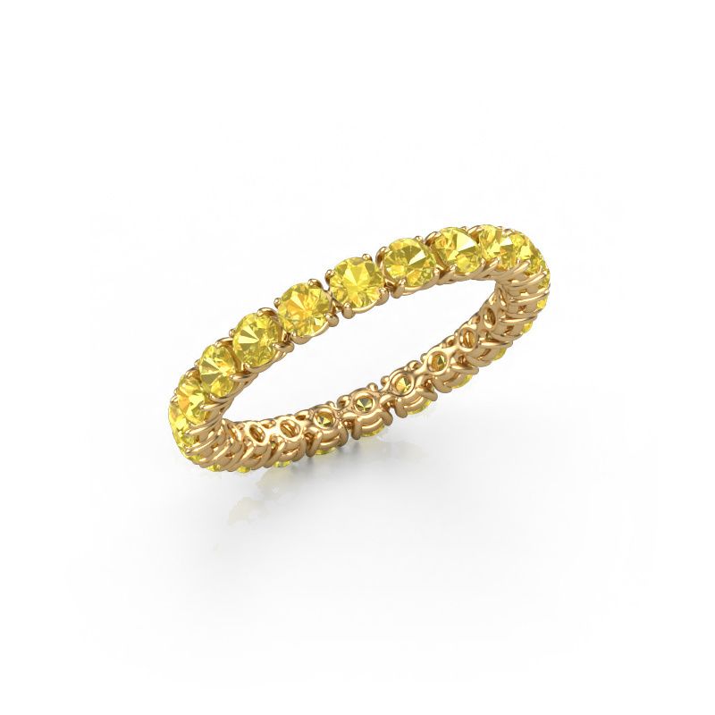Ring Vivienne 2.7 585 gold yellow sapphire 2.7 mm