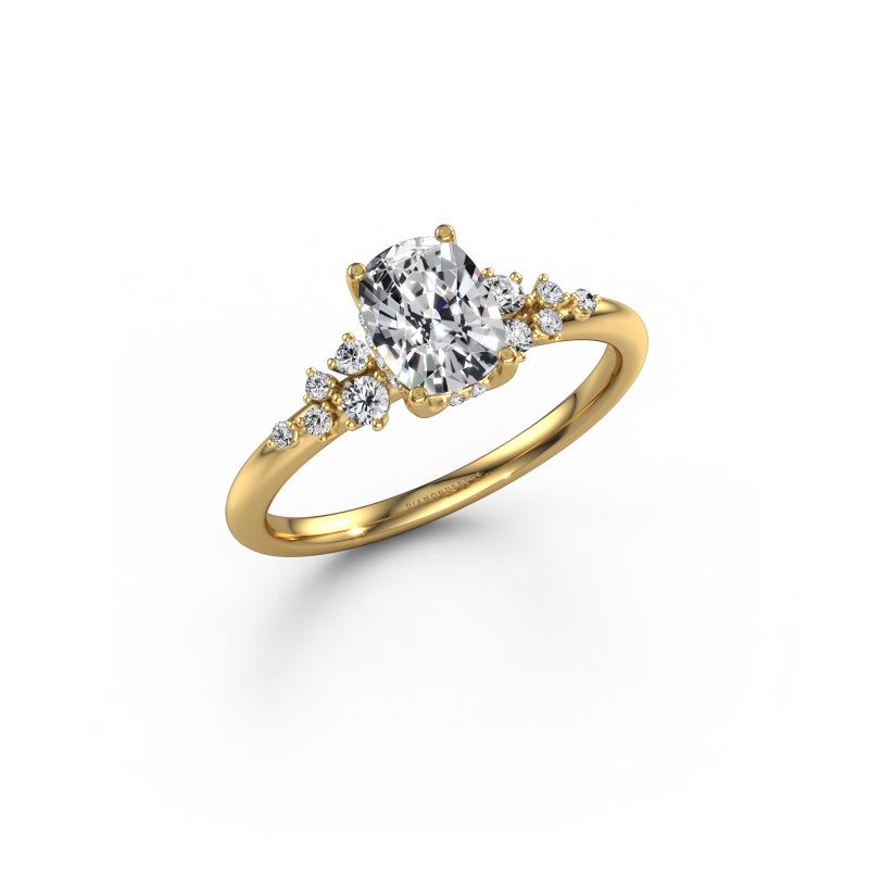Engagement ring Emma CSH 585 gold lab grown diamond 1.173 crt