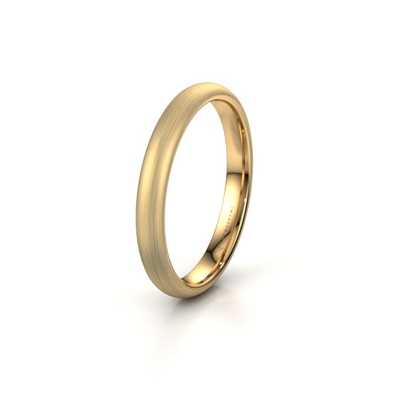 Wedding ring WH0100M33AM 585 gold ±3x1.7 mm