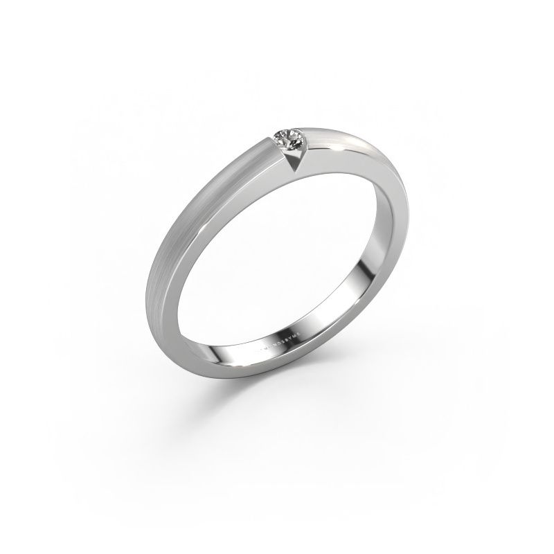 Verlobungsring Theresia 950 Platin Diamant 0.03 crt