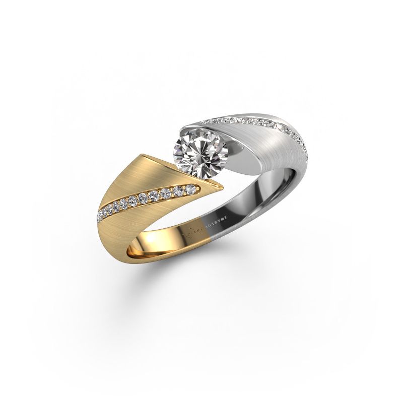 Engagement ring Hojalien 2 585 gold diamond 0.52 crt