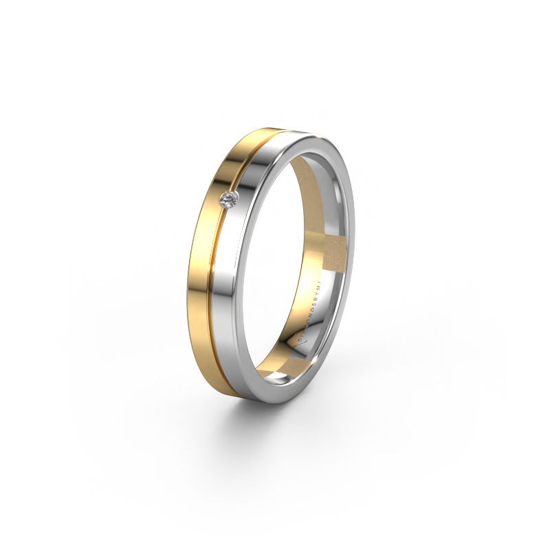 Ehering WH0201L14AP 585 Gold Diamant ±4x1.7 mm