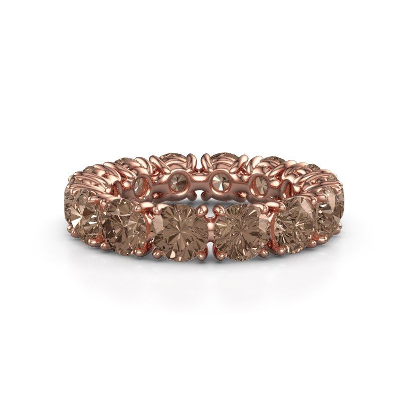 Bild von Ring vivienne 4.7<br/>585 Roségold<br/>braun diamant 5.60 crt