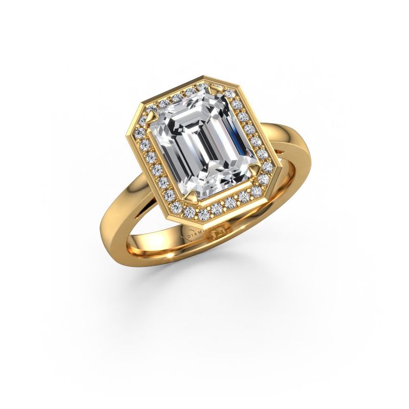Engagement ring Dodie 1 eme 585 gold lab grown diamond 2.64 crt
