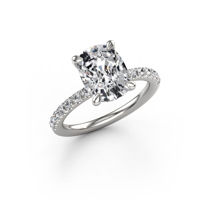 Verlovingsring Crystal CSH 2 585 witgoud lab-grown diamant 3.00 crt
