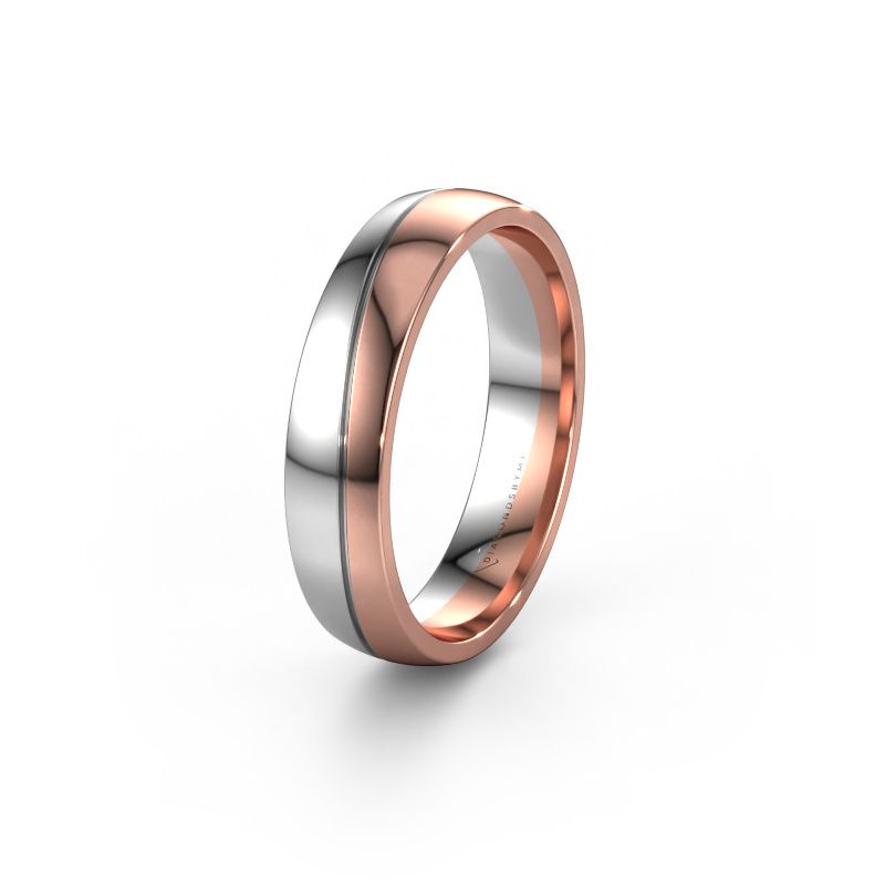 Trouwring WH2118M25A 585 rosé goud ±5x1.7 mm