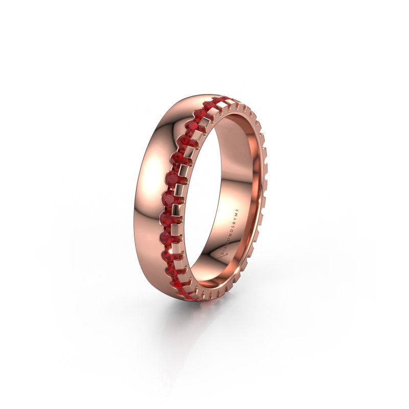 Ehering WH6122L25B 585 Roségold Rubin ±5 x 2 mm