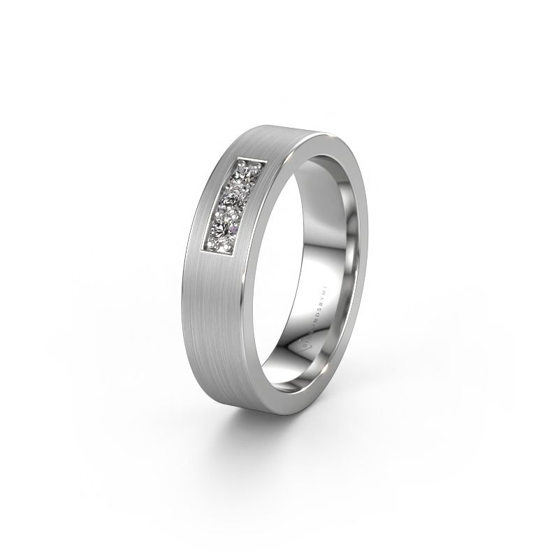 Ehering WH0110L15BM 950 Platin Zirkonia ±5x2 mm