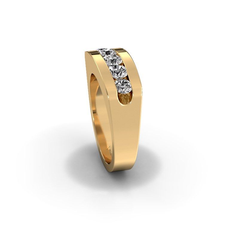 Afbeelding van Heren ring Richard<br/>585 goud<br/>Lab-grown diamant 1.110 crt