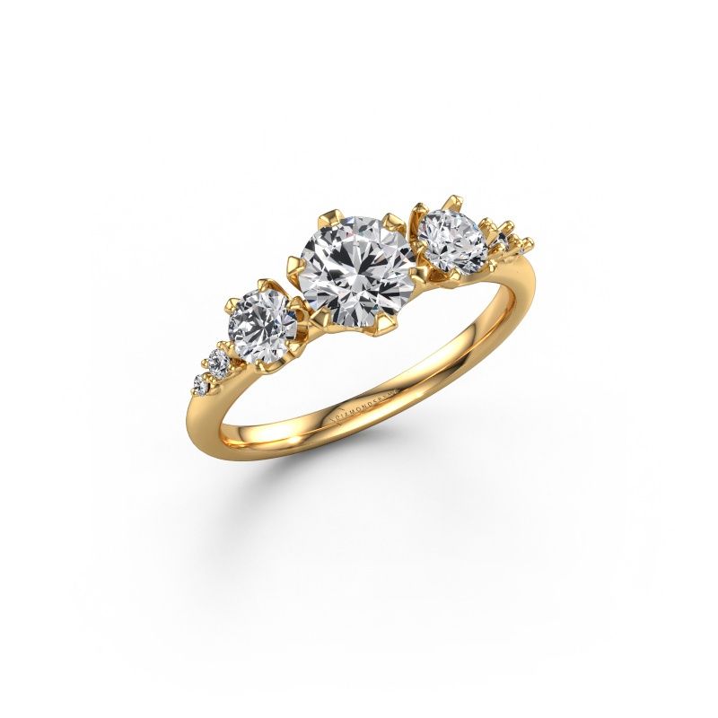 Engagement ring Aniek RND 585 gold diamond 1.143 crt