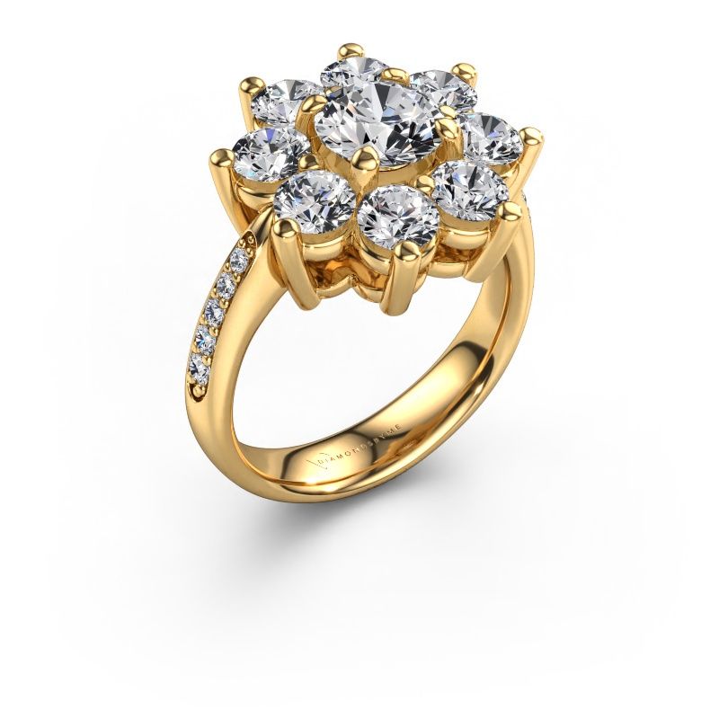 Engagement ring Camille 2 585 gold lab grown diamond 1.00 crt