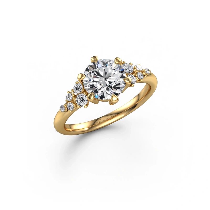 Engagement ring Royce RND 585 gold lab grown diamond 1.50 crt
