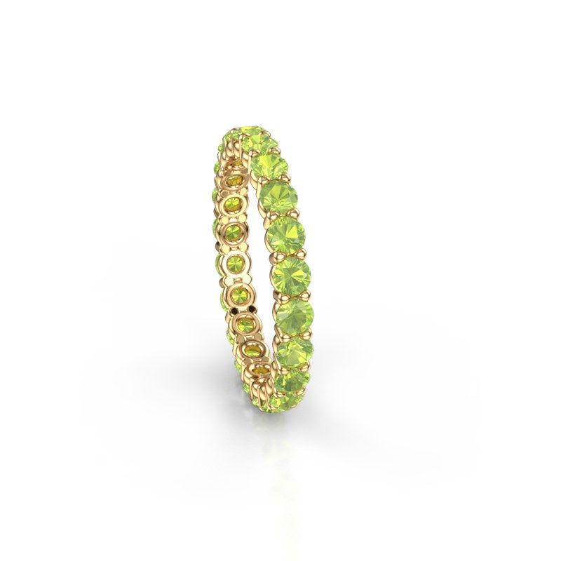 Bild von Vorsteckring heddy rnd 2.7<br/>585 Gold<br/>Peridot 2.7 mm