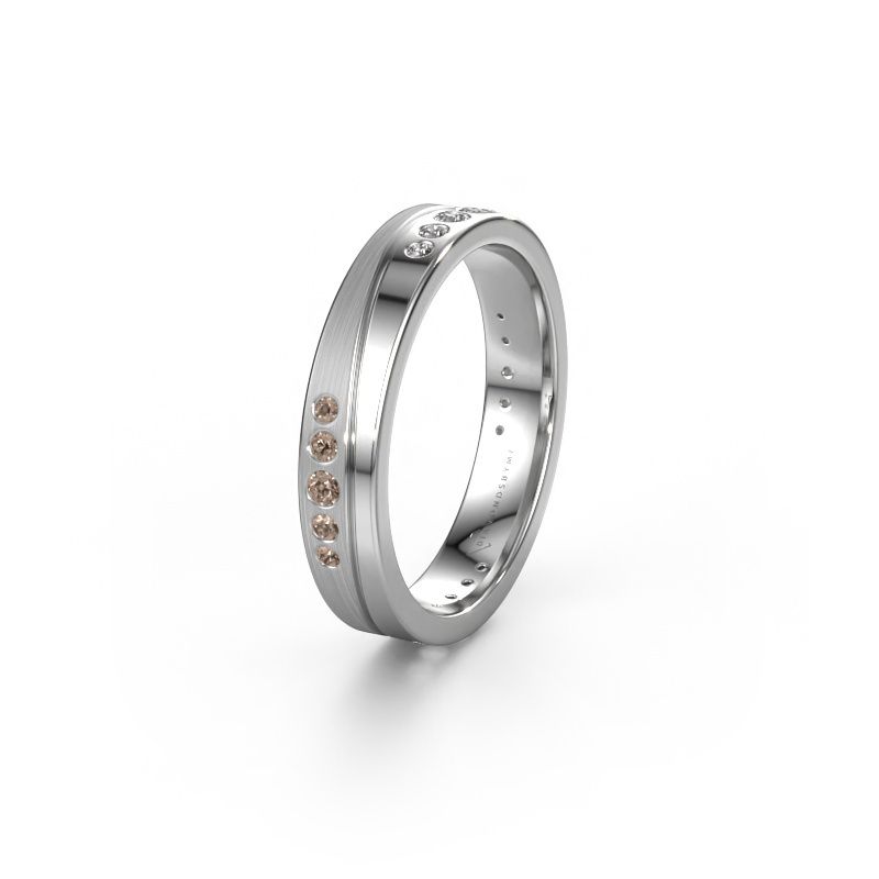 Ehering WH0901L14A20PM 950 Platin Braun Diamant ±4x1.7 mm