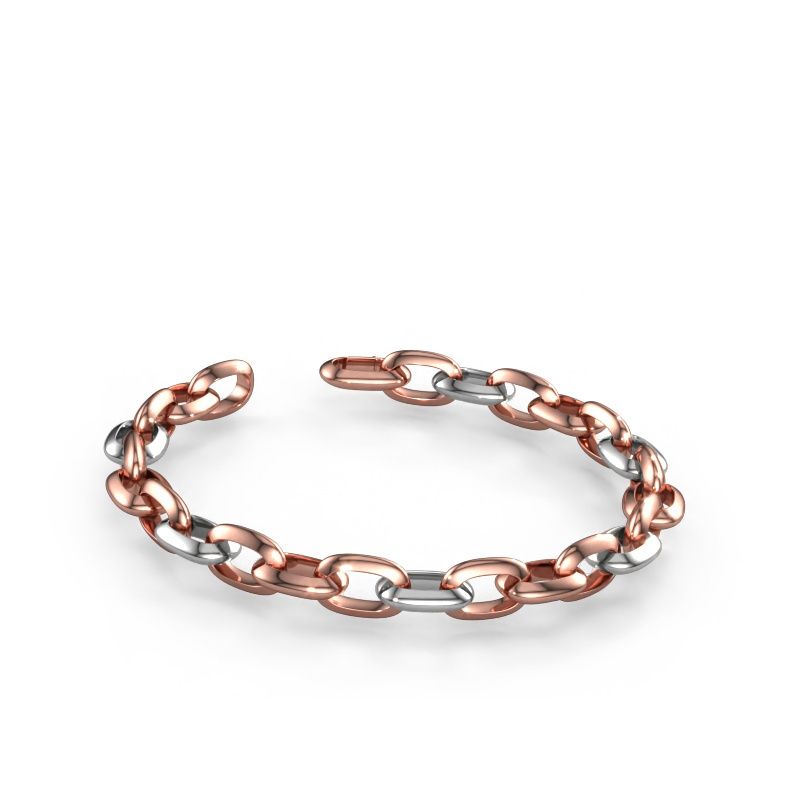 Candy Armband Oval link 1 10.0 585 Roségold