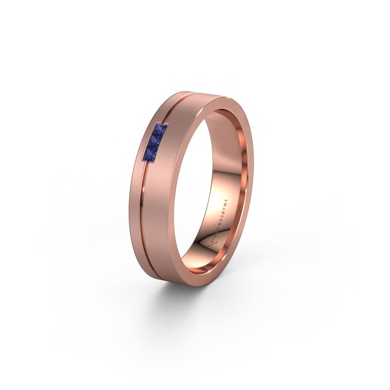 Ehering WH0158L14X 585 Roségold Saphir ±4,5 x 1,4 mm