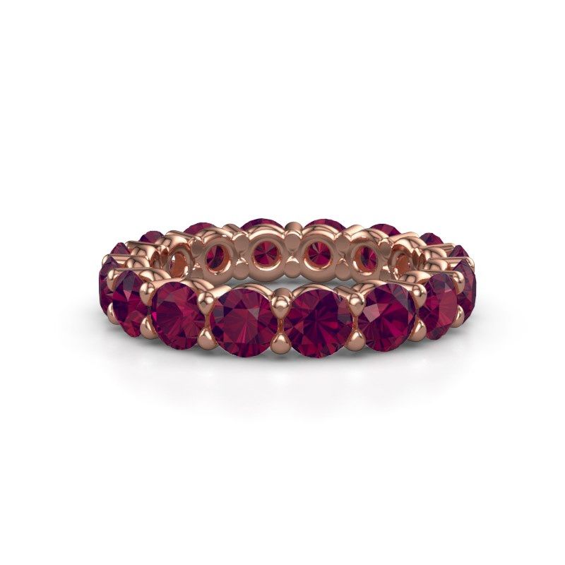 Bild von Vorsteckring heddy rnd 4.0<br/>585 Roségold<br/>Rhodolit 4 mm