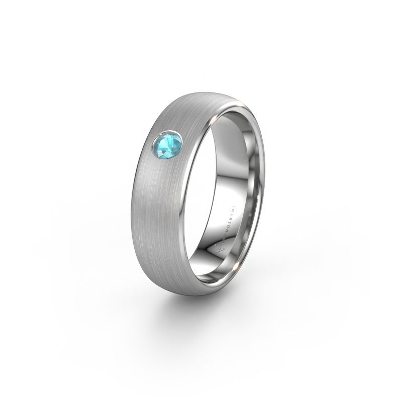Alliance WH0101L36BM 585 or blanc topaze bleue ±6x2 mm
