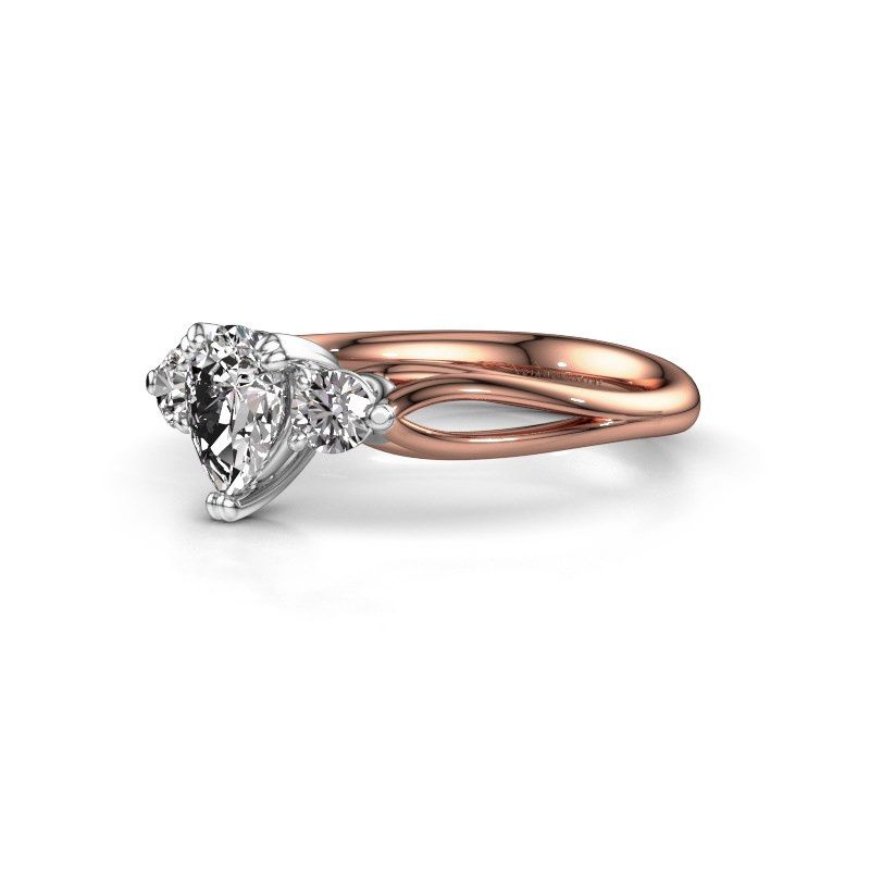 Afbeelding van Verlovingsring Amie per 585 rosé goud diamant 0.70 crt