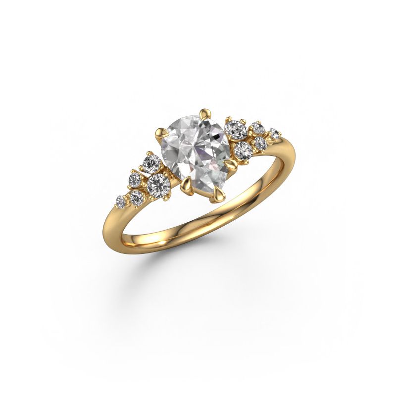 Afbeelding van Verlovingsring royce per<br/>585 goud<br/>Diamant 1.203 Crt