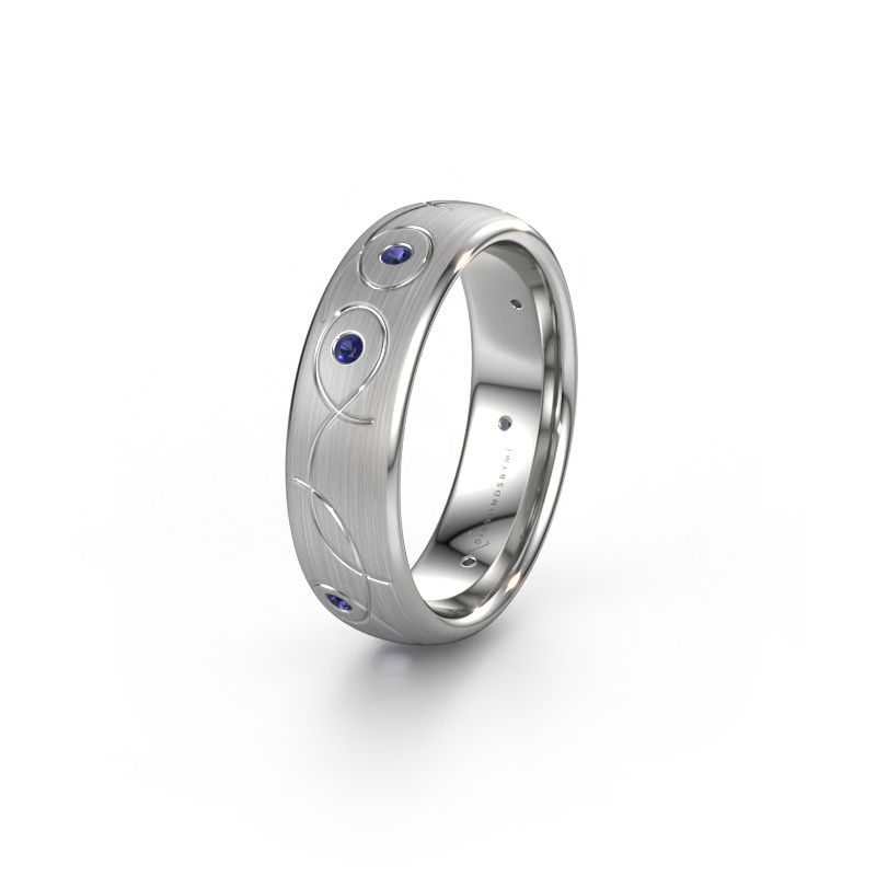 Ehering WH2068L36BM 950 Platin Saphir ±6 x 2 mm