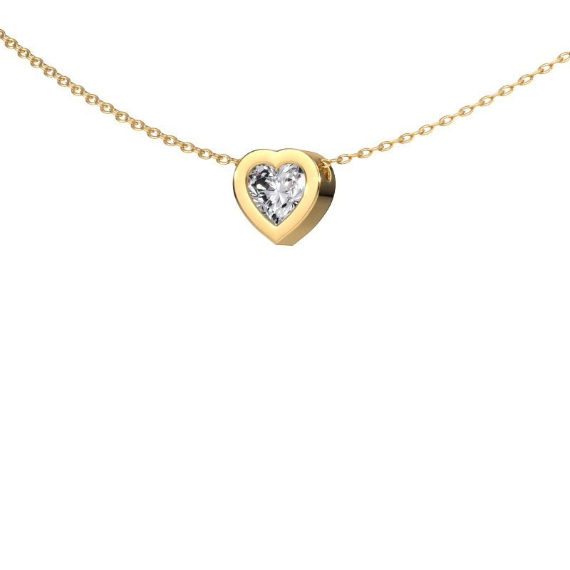 Pendant Tonja 585 gold lab-grown diamond 0.50 crt