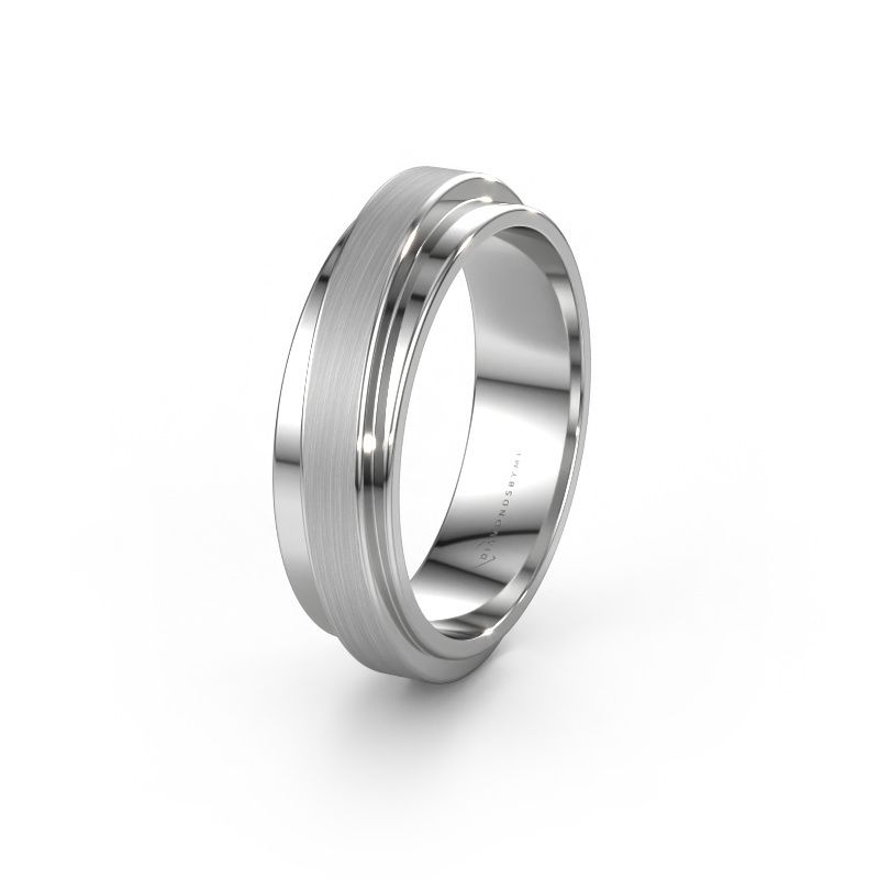 Wedding ring WH2220M16D 950 platinum ±6 x 2.4 mm