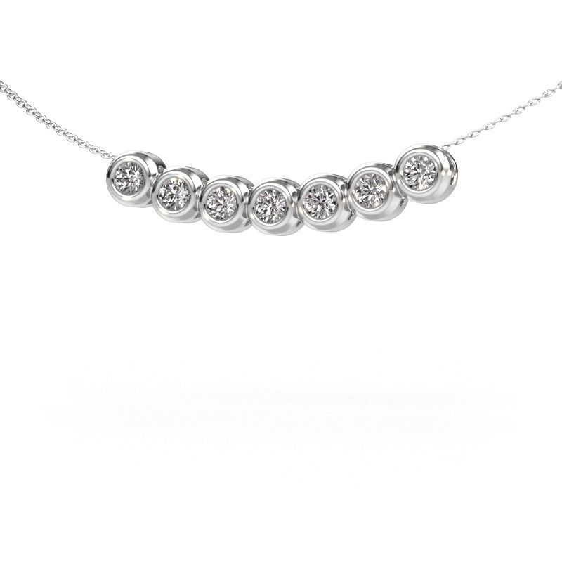 Ketting Kim 7 950 platina diamant 1.050 crt