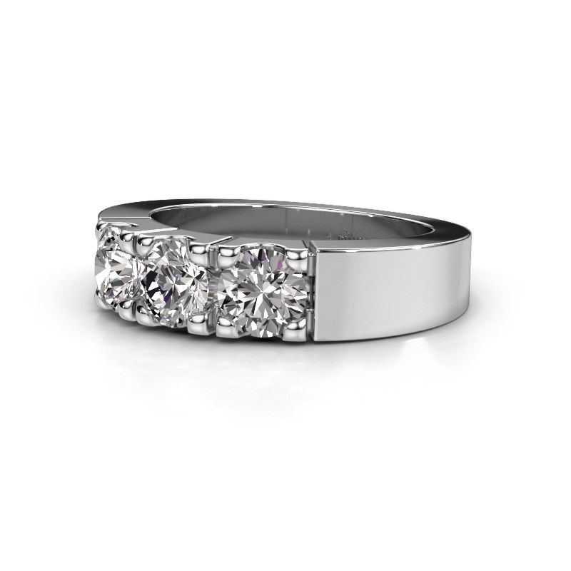 Afbeelding van Ring Dana 3 585 witgoud diamant 1.50 crt