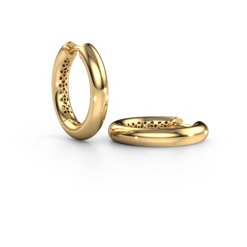 Hoop earrings Tristan A 19 mm 585 gold