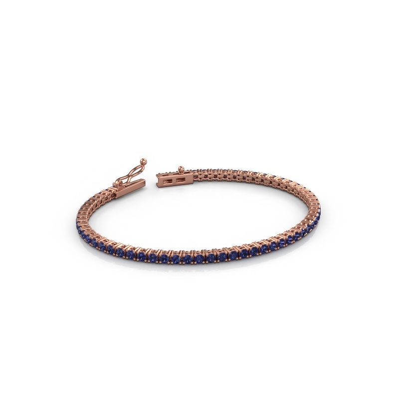 Tennis bracelet Shirley 2.4 585 rose gold 2.4 mm