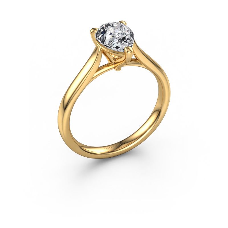 Engagement ring Mignon PER 1 585 gold lab grown diamond 1.50 crt