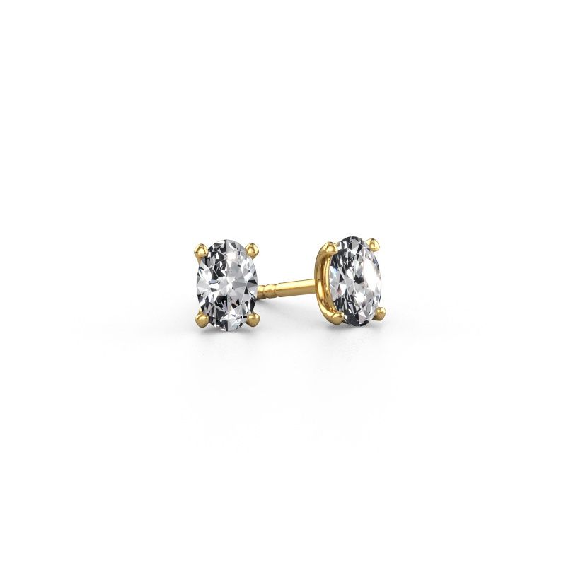 Ohrsteckers Sam OVL 585 Gold Diamant 0.40 crt