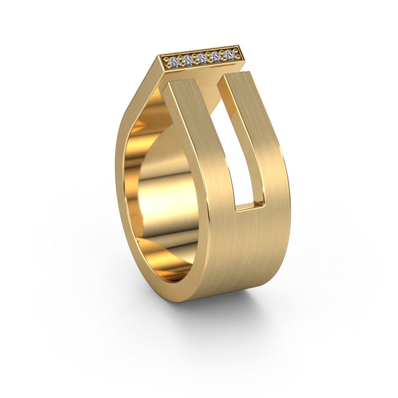 Ehering WH2090L19C 585 Gold Lab-grown Diamant ±10 x 2,2 mm