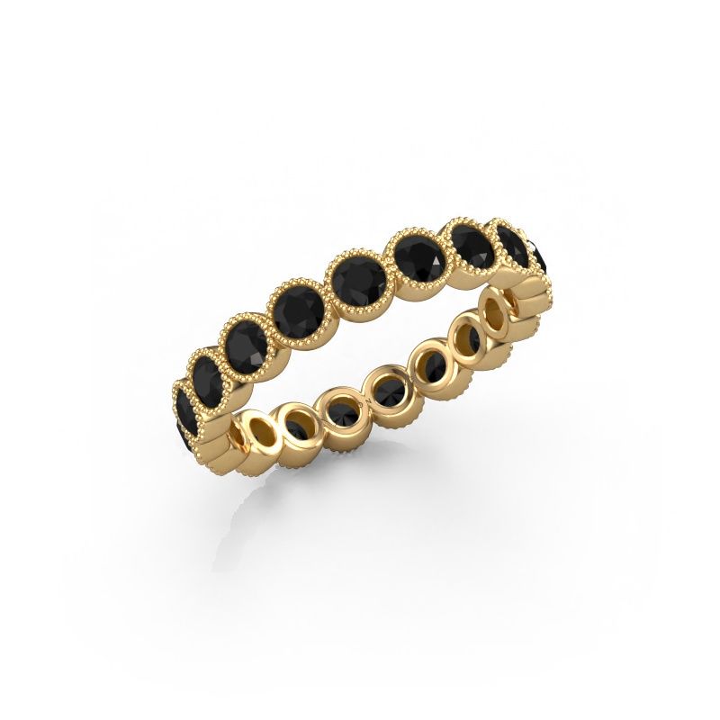 Bague Mariam 0.07 585 or jaune diamant noir 1.728 crt