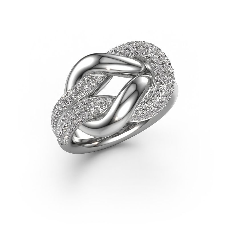 Ring Delena 585 white gold diamond 0.817 crt