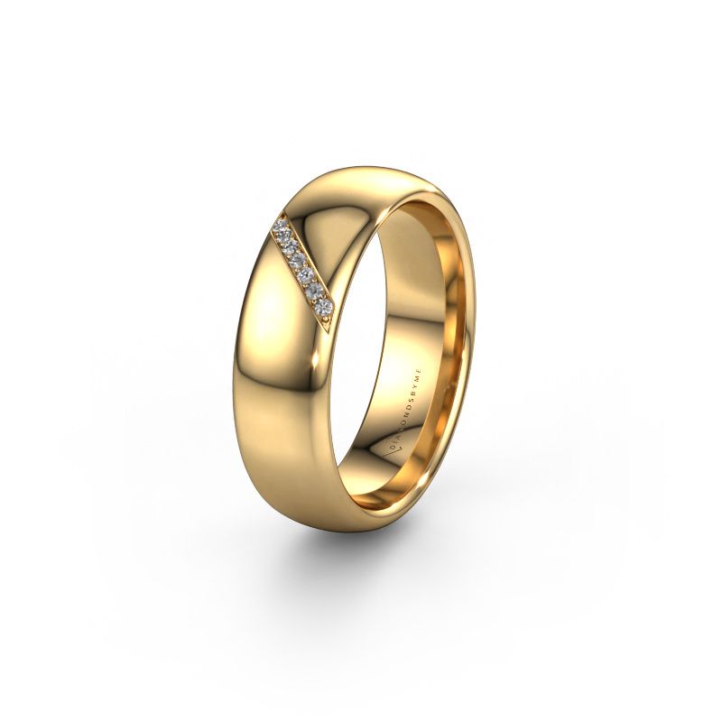 Alliance WH0164L36B 585 or jaune zircone ±6x2 mm